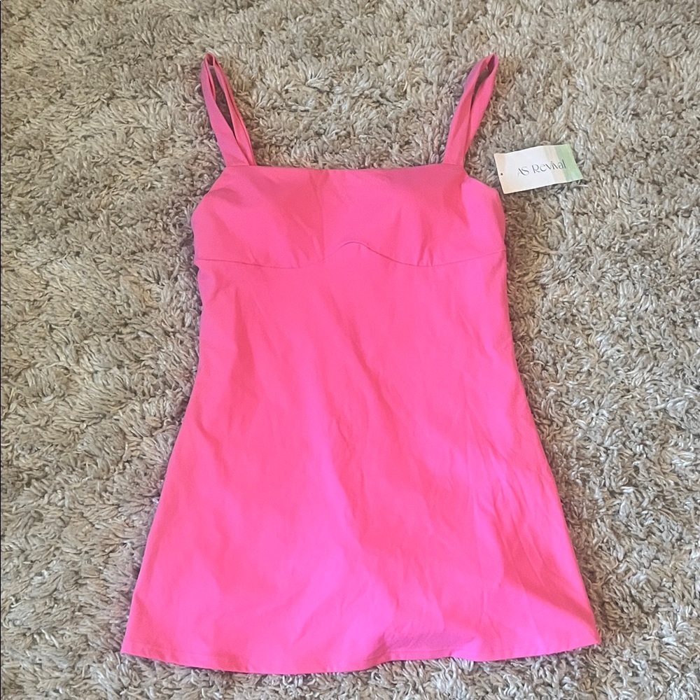 Pink Mini Skirt by AS Revival